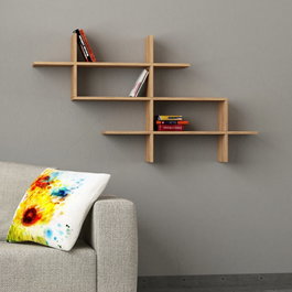 Hanah Home Estantería Halic - Oak